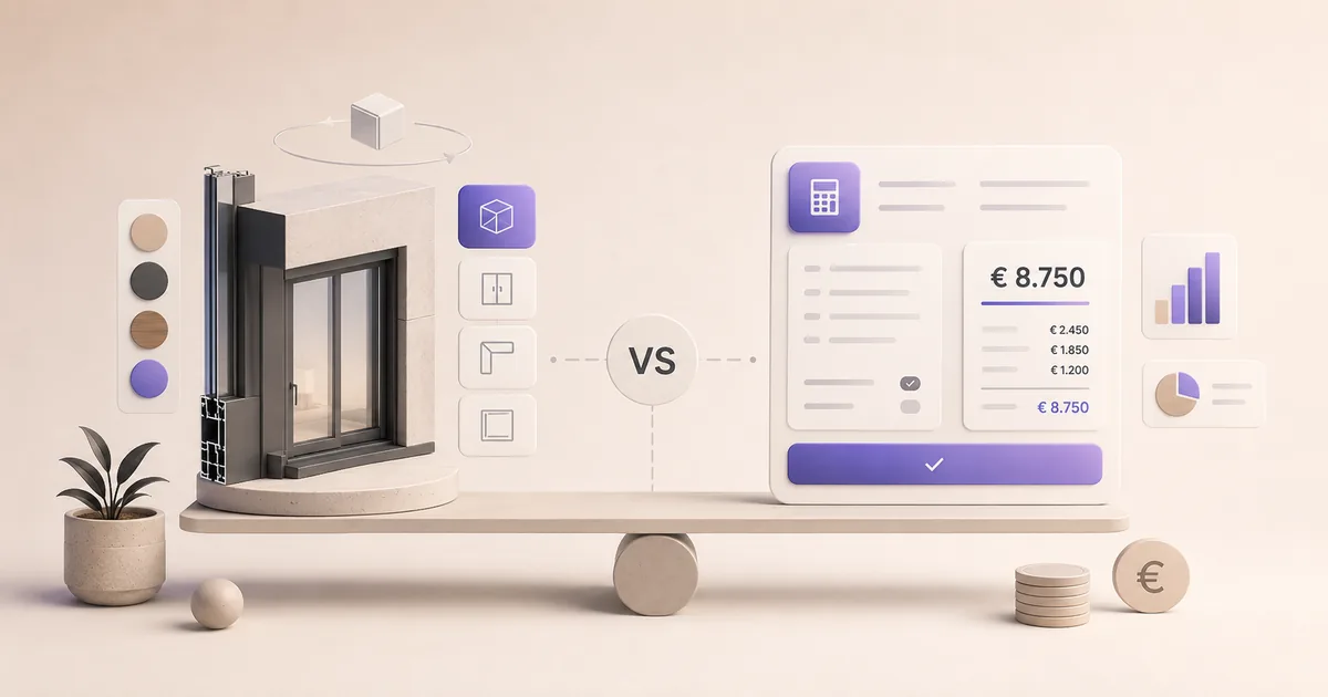 Configurateur 3D ou calculateur de prix : quel impact en B2B ?